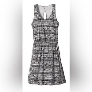 Patagonia West Ashley Points And Feathers Dress Size Medium
